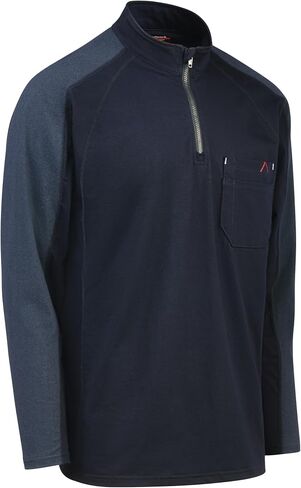 Bulwark FR Mens 1/4 Zip Flex Knit in Kuwait