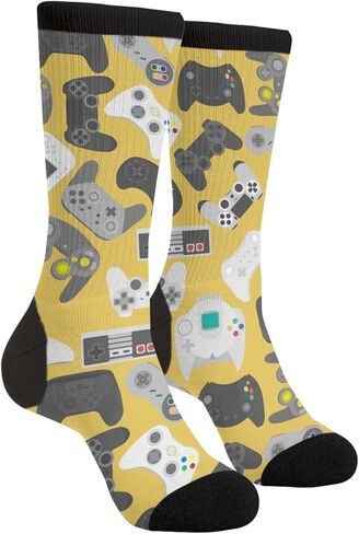 Rutuioy Men Women Funny Crazy Novelty Crew Tube Socks, Casual Athletic Sport Dress Socks in Saudi Arabia