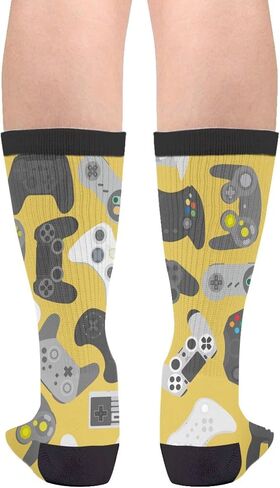 Rutuioy Men Women Funny Crazy Novelty Crew Tube Socks, Casual Athletic Sport Dress Socks in Saudi Arabia