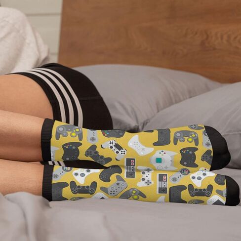 Rutuioy Men Women Funny Crazy Novelty Crew Tube Socks, Casual Athletic Sport Dress Socks in Saudi Arabia