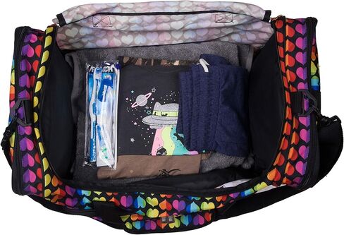 Wildkin Kids Weekender Duffel Bags for Boys & Girls, Perfect for Sleepovers and Travel Duffel Bag for Kids, Carry-On Size & Ideal for School Practice or Weekend Travel Bag in Kuwait