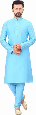 Tathastu Mens Emboridered Silk Kurta Pyjama Set in Saudi Arabia