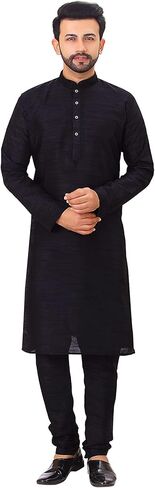 Tathastu Mens Emboridered Silk Kurta Pyjama Set in Saudi Arabia
