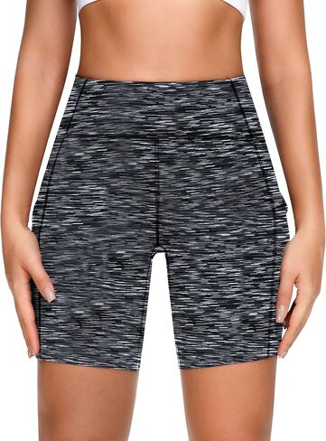 QUEENIEKE شورت رياضي 4.5 بوصة/6 بوصة شورت للجري عالي الخصر بثلاثة جيوب للنساء 70822 in Kuwait