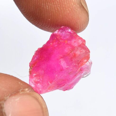 Natural Red Ruby 10.00 Ct. Certified Healing Energy Crystal Mineral Rock Rough Ruby Stone in Saudi Arabia