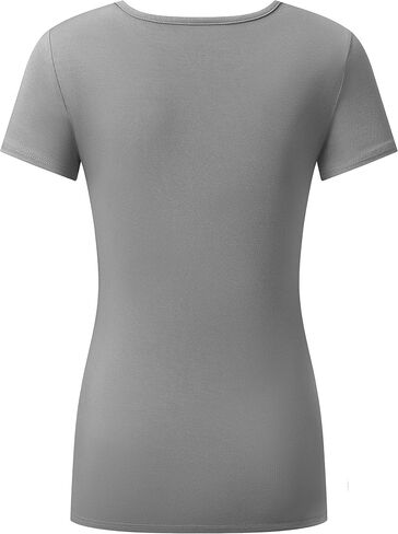 Sthisomo Women's Short Sleeve T-Shirts Basic Crew Neck Shirts in Saudi Arabia