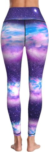 Yaateeh سروال يوجا عالي الخصر للتحكم في البطن وممارسة التمارين الرياضية والجري للنساء، in Kuwait