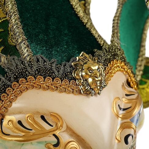 قناع Quligeta Masquerade Venetian Jester Mask Music Mardi Gras مجموعة فنية لتزيين الحائط in Kuwait