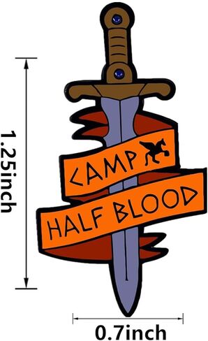 عرض الأفلام التلفزيونية دبابيس بيرسي جاكون سيف، دبوس من سبائك الزنك للنساء والرجال والفتيات والأولاد in Kuwait