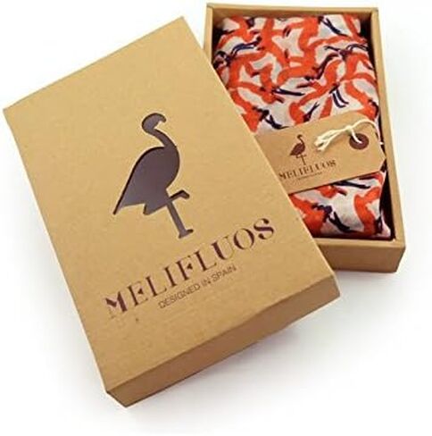وشاح MELIFLUOS مصمم في إسبانيا للنساء 100% حرير أنيق خفيف الوزن شال ملفوف لربيع الخريف والشتاء in Kuwait