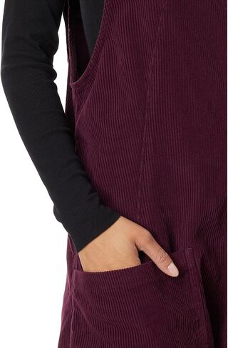 Free People High Roller Cord Jumpsuit Italian Plum XS (Women's 0-2) in Saudi Arabia