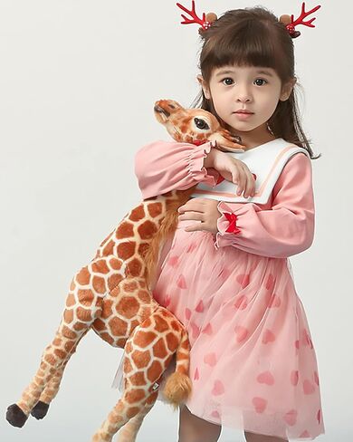فستان للفتيات من KISSOURBABY فستان كاجوال قطني بأكمام طويلة فستان مطبوع عتيق ملابس الأميرة in Kuwait