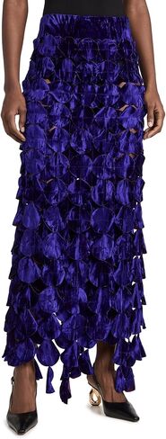 مستيقظ. تنورة طويلة متعددة الطبقات مزدوجة الطبقات للنساء من MODE in Kuwait