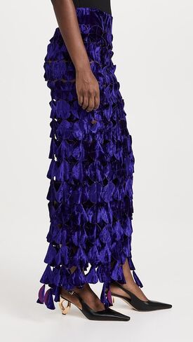 مستيقظ. تنورة طويلة متعددة الطبقات مزدوجة الطبقات للنساء من MODE in Kuwait