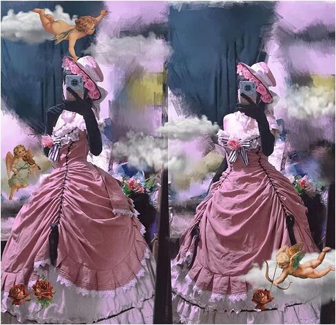 MYAYD Women's Hollow Pannier Hoop Underskirt 5 layer A shape A-line Bustle Petticoat for Royal Gown Ball dress in Saudi Arabia