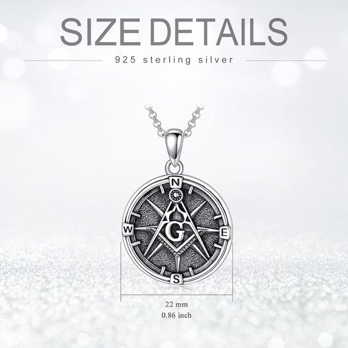 PROESS I'd be Lost without You Compass Necklace for Women Sterling Silver 2023 Inspirational Graduation Nautical Compass Jewelry Gifts for Couple Men in Saudi Arabia