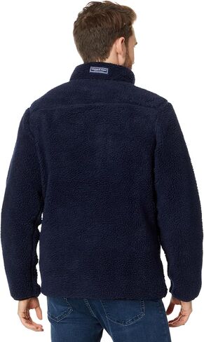 vineyard vines mens Sherpa Supershep Quarter-zip Sweatshirt (pack of 1) in Saudi Arabia