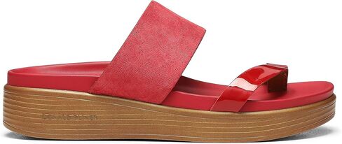 Donald Pliner Women's Farris Distressed Metallic Wedge Sandal in Saudi Arabia