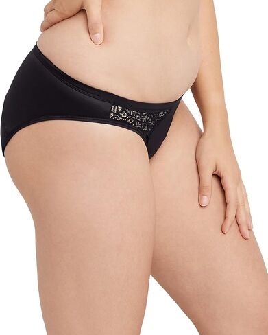 Maidenform Women's Moderate Absorbency Period Bikini Panties, Built-in Liner, Odor Guard, 3-Pack in Saudi Arabia