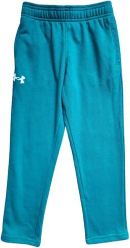 Under Armour Boys' Jogger, Pull on Style, Logo & Printed Designs (US, Numeric, 7, Regular, Cerulean 352 / White) in Saudi Arabia