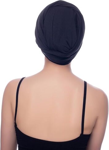 وشاح لف الرأس من Ever Fairy Turban، وشاح طويل ناعم للنساء الأفريقيات، غطاء رأس بوهيمي، ربطة رأس مطاطية in Saudi Arabia