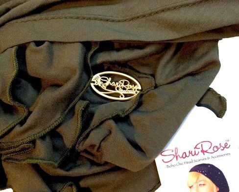 ShariRose Headscarf Head Covering for Women Head wear Head wrap Soft Cotton Head wrap Bandana Tichel Turban Wrap in Kuwait