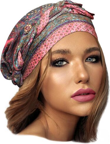 ShariRose Headscarf Head Covering for Women Head wear Head wrap Soft Cotton Head wrap Bandana Tichel Turban Wrap in Kuwait
