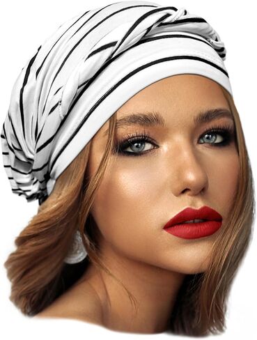 ShariRose غطاء الرأس للنساء غطاء الرأس غطاء الرأس القطن الناعم غطاء الرأس باندانا تيشيل عمامة التفاف in Kuwait