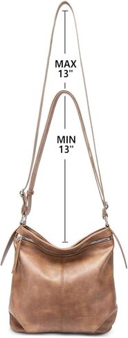حقائب يد WESTBRONCO للنساء من Hobo Crossbody، محفظة كتف كبيرة ناعمة مع حزام قابل للتعديل in Kuwait