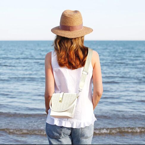 OVOEAGLET Purse Strap Replacement Adjustable Bag Strap Crossbody Strap Wide Shoulder Strap Handbag Strap (openwork pattern silver buckle) in Kuwait