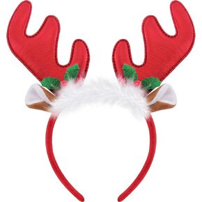 VIBILIA Reindeer Antlers Headband - Christmas Headband Christmas Parties Favors for Women, Adults and Kids in Kuwait