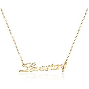 قلادة بتصميم قصة حب من يووس، قلادة تحمل توقيع المغني السمعة لمحبي الموسيقى، هدايا لمحبي الموسيقى، معدن، خليط معدني, معدن, خليط معدني in Kuwait