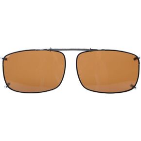 Eyekepper Wide Lens 3-pack Clip-on Polarized Sunglasses 57 * 39MM