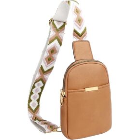 KKXIU Small Sling Bag for Women Crossbody Trendy Fanny Packs Vegan Leather Mini Cell Phone Teenage Purse