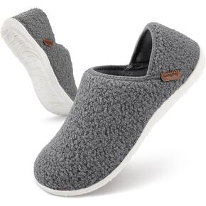 شبشب منزل طويل للنساء من LongBay مريح ودافئ مصنوع من الصوف سهل الارتداء في المنزل للاستخدام الداخلي والخارجي in Kuwait