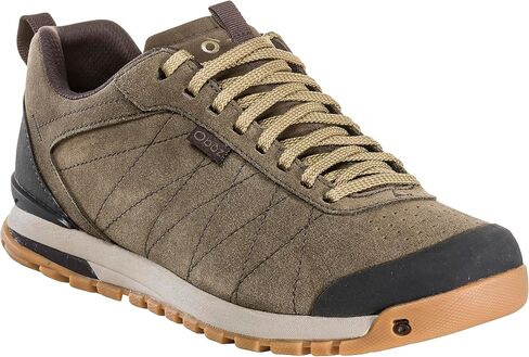 Oboz Bozeman Low Leather Hiking Shoe - Men's Canteen 11.5 Wide in Saudi Arabia