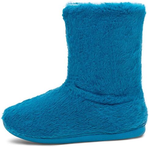 Women's Comfort Warm soft micro Bootie Slippers Plush Lining Slip-on House Shoes Indoor/Outdoor in Kuwait