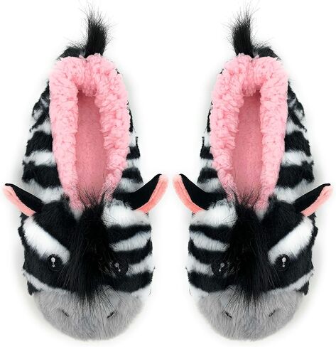 ooohyeah Women’s Funny Fuzzy Animal Slippers, Cute Cozy Non-Slip House Slippers for Women, Manatee Splash in Saudi Arabia