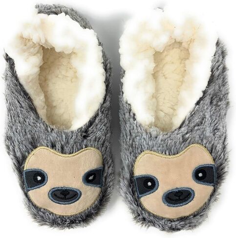 ooohyeah Women’s Funny Fuzzy Animal Slippers, Cute Cozy Non-Slip House Slippers for Women, Manatee Splash in Saudi Arabia