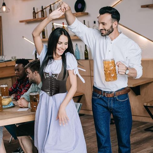 Syhood هالوين المرأة مشد حزام مطاط الرجعية واسعة الدانتيل متابعة تعادل زي Waspie مشد أحزمة القراصنة حزام خصر للسيدات in Kuwait