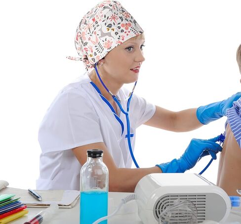 6 قطع قبعات العمل مع أزرار قابلة للتعديل قبعات منتفخة قبعات الرأس قابلة للتعديل مع ربطة ظهر من القبعات، متعددة الألوان، مقاس واحد, متعدد الألوان, One Size in Kuwait