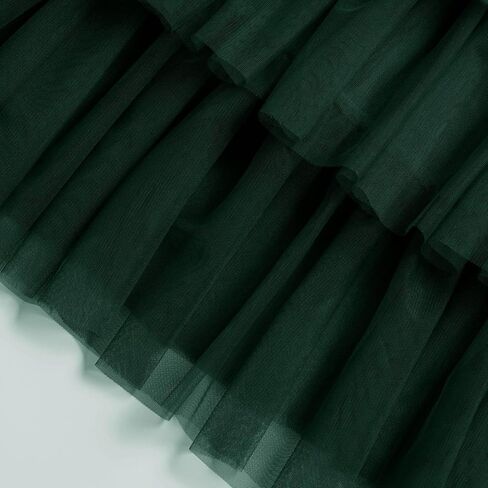 تنورة Timormode النسائية من التول، تنورة طويلة بطول الشاي، تنورة متدرجة بخصر مطاطي، تنانير توتو لحفلات العودة للوطن in Kuwait