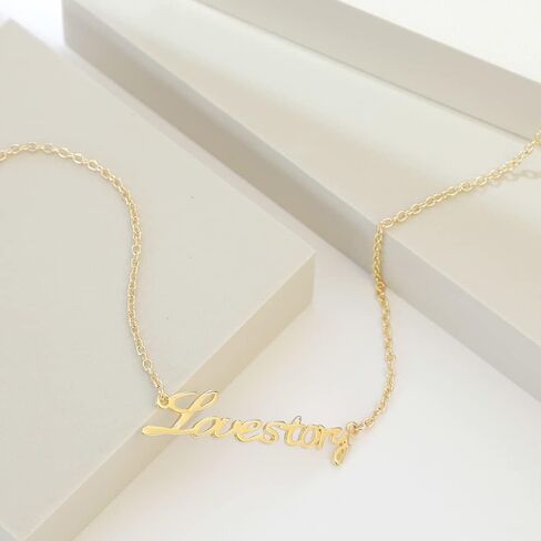 قلادة بتصميم قصة حب من يووس، قلادة تحمل توقيع المغني السمعة لمحبي الموسيقى، هدايا لمحبي الموسيقى، معدن، خليط معدني, معدن, خليط معدني in Kuwait