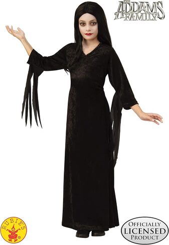 Rubie's Girls Addams Family Animated Movie Morticia Costume in Saudi Arabia