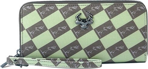 MrBullock Genuine Leather Wallet for Men with Zipper Clutch Bag Mens Handbag purpose for Man 12 inches Long Personalized Minimalist Multifunctional in Kuwait