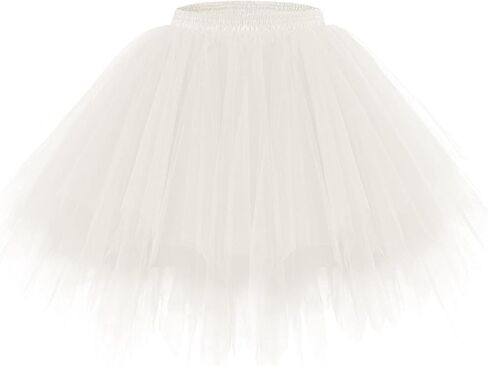 تنورة رقص الباليه الفقاعية النسائية العتيقة من فترة الخمسينيات من BeryLove in Kuwait