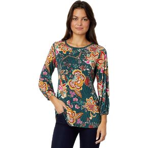 Johnny Was Orizaba Puff Sleeve Top in Saudi Arabia