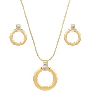 Firopia Jewelry Set for Women | Chain Necklace for Women | Simple Elegant Pendant Necklace | Dangle Earring for women | Stud Earrings Hypoallergenic | Women's Jewelry Sets Gift
