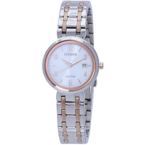 Citizen Eco-Drive Mother of Pearl Dial Two-Tone Ladies Watch EW2696-84A in Kuwait