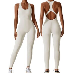 بدلة نسائية من OYS بدون أكمام وظهر من قطعة واحدة بدون خياطة لليوجا in Kuwait